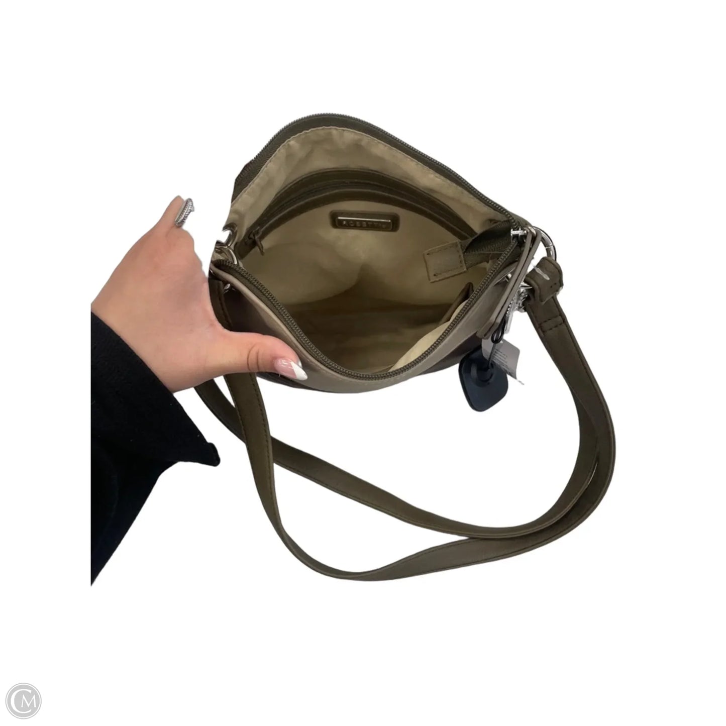 Handbag By Rose And Olive, Size: Medium