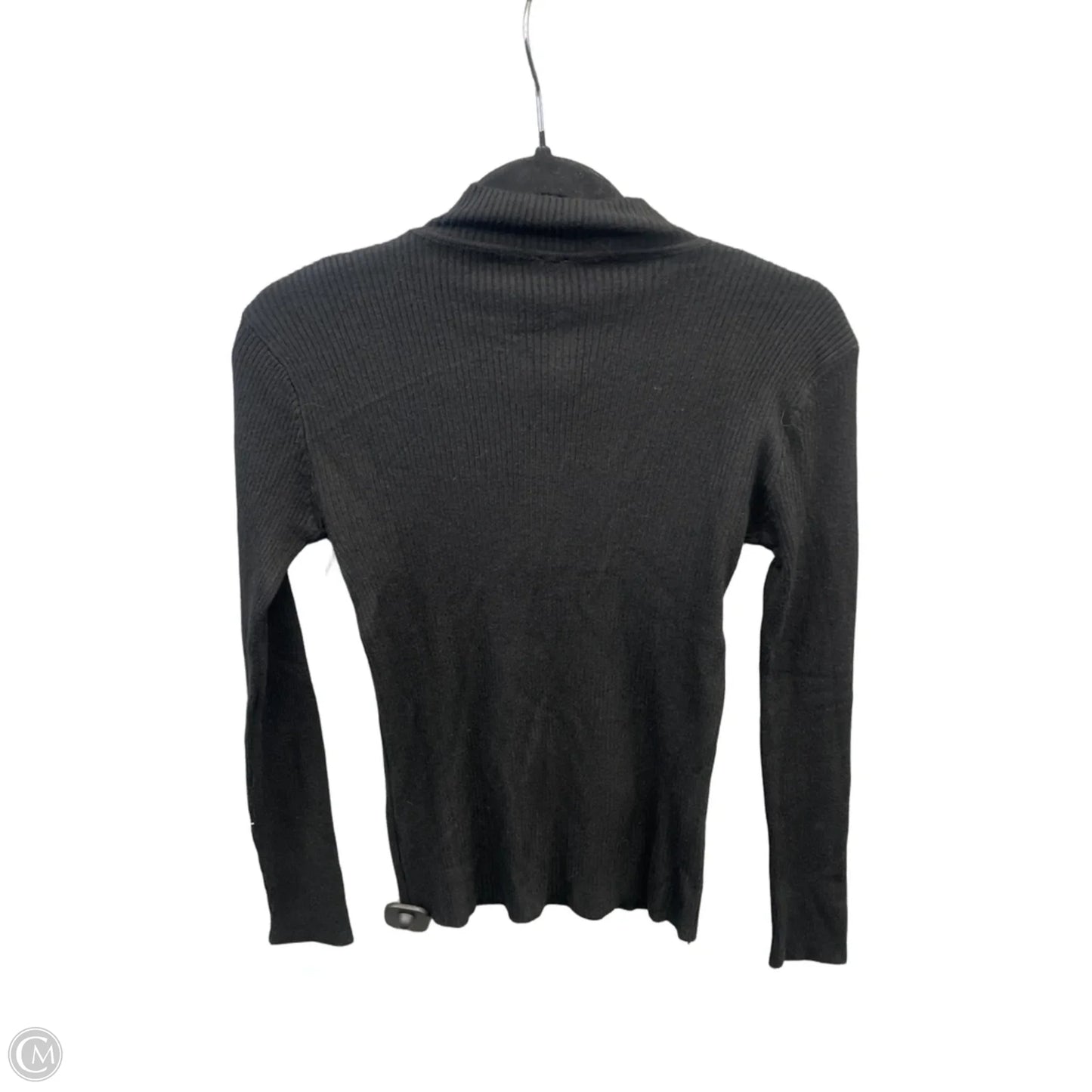 Top Long Sleeve By Clothes Mentor In Black, Size: M