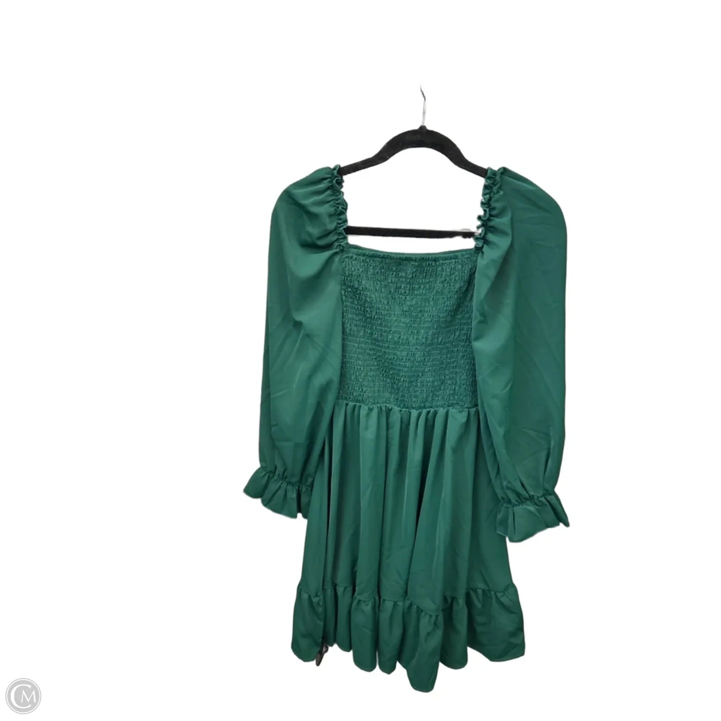 Dress Casual Midi By Clothes Mentor In Green, Size: S