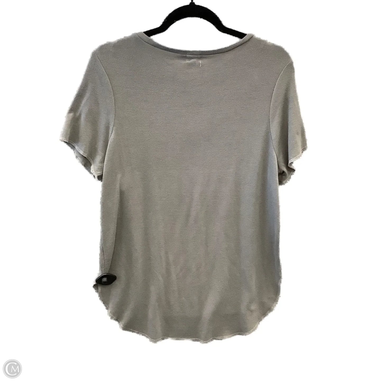 Top Short Sleeve By Bke In Grey, Size: S