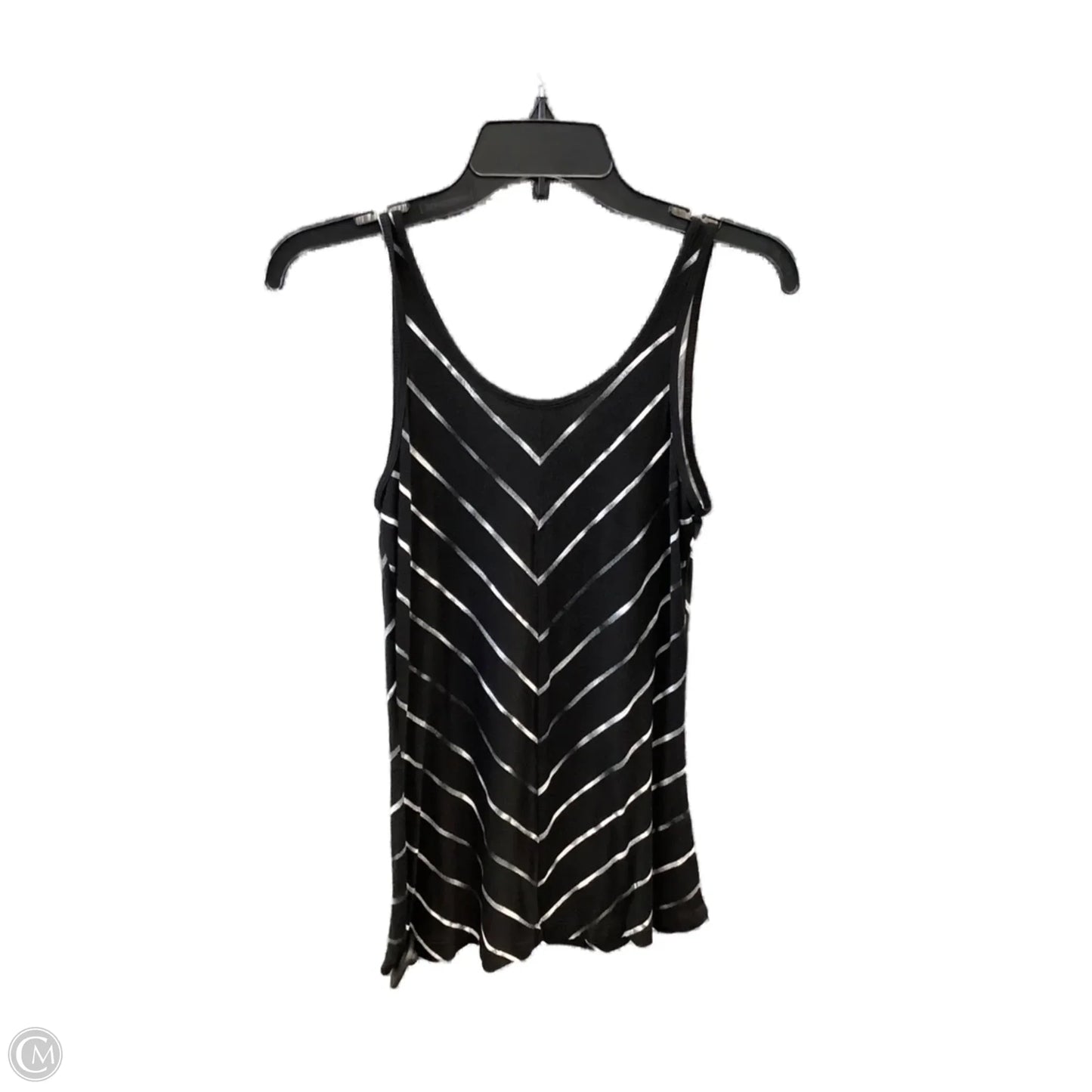 Top Sleeveless By Apt 9 In Black, Size: M