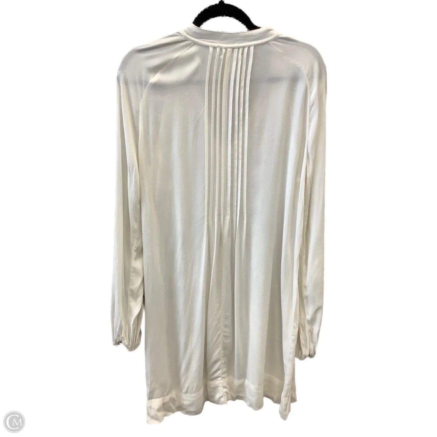 Dress Casual Midi By H&m In White, Size: S