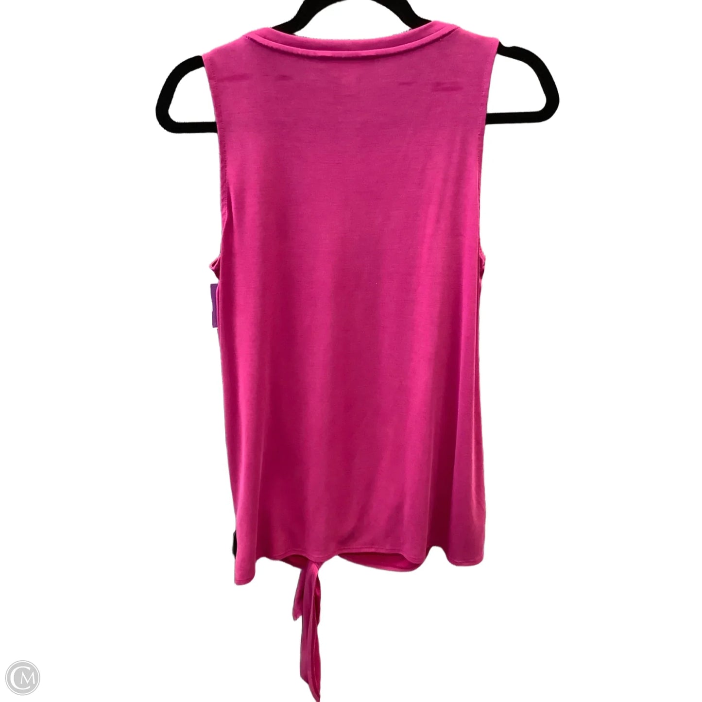 Top Sleeveless By Time And Tru In Pink, Size: S
