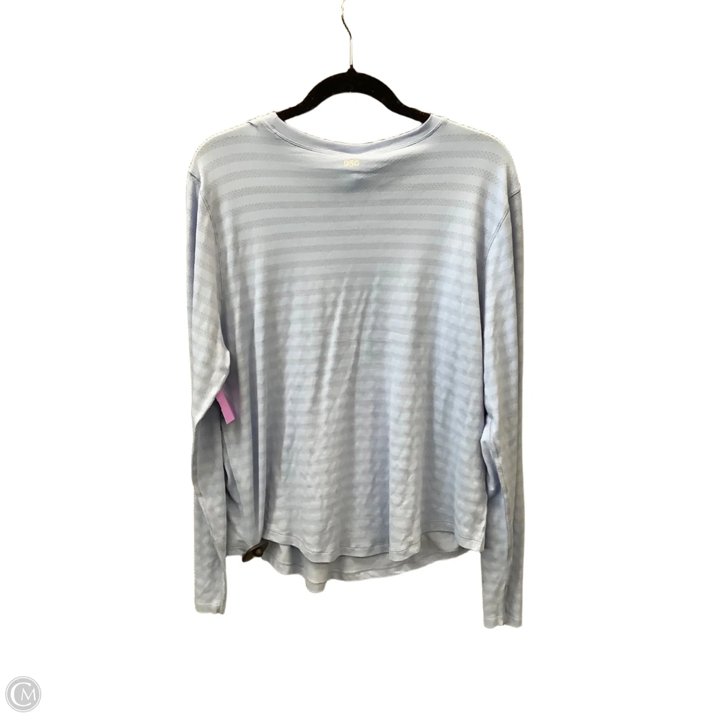 Athletic Top Long Sleeve Crewneck By Dsg Outerwear In Blue, Size: Xxl