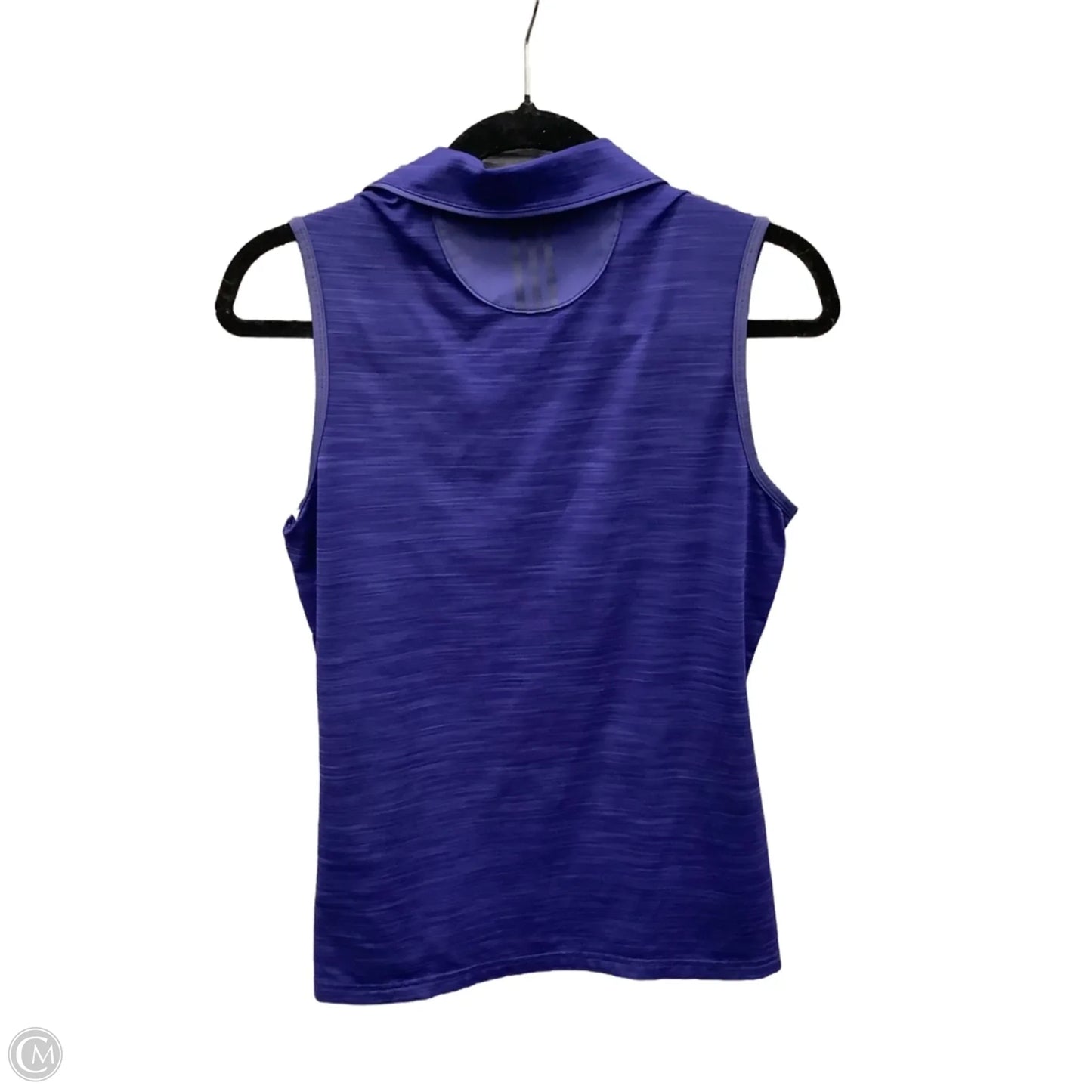 Athletic Tank Top By Adidas In Blue, Size: S