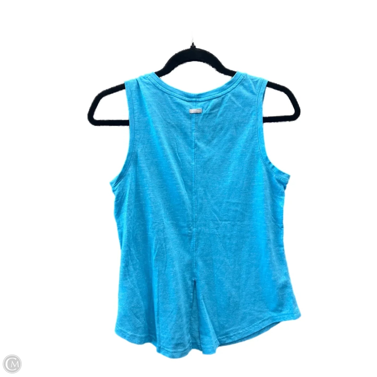 Athletic Top Short Sleeve By Columbia In Blue, Size: S