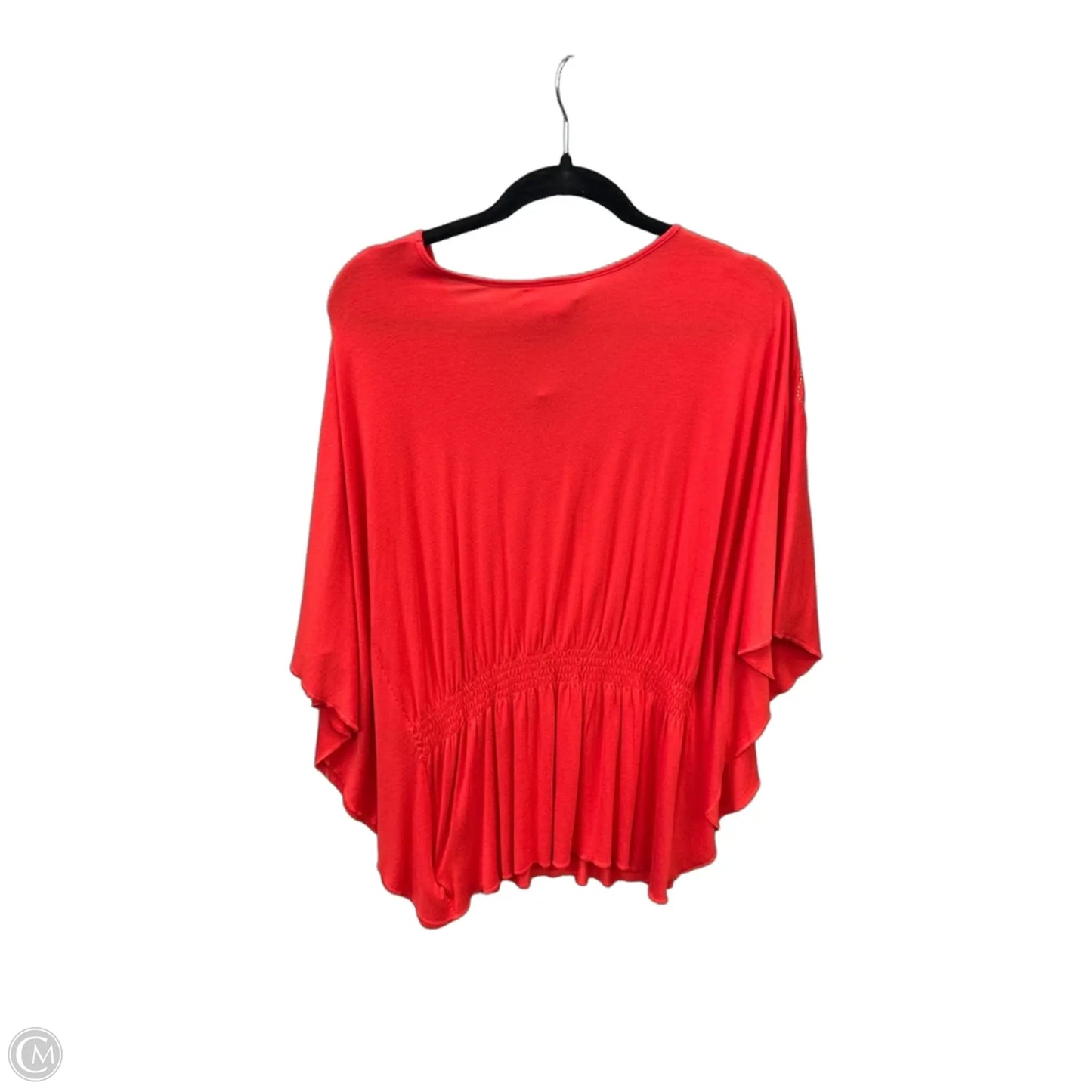 Top Short Sleeve By Fashion Bug In Red, Size: S