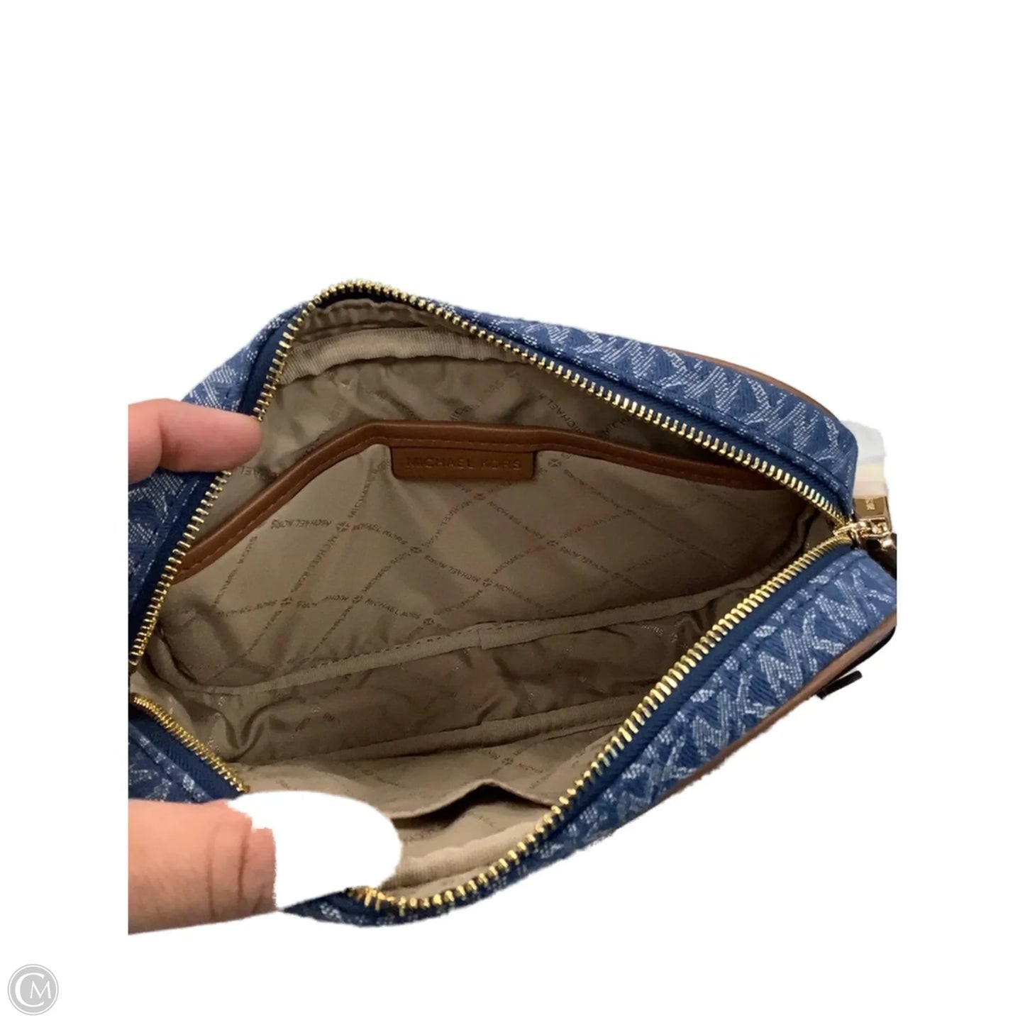 Crossbody Designer By Michael Kors, Size: Medium