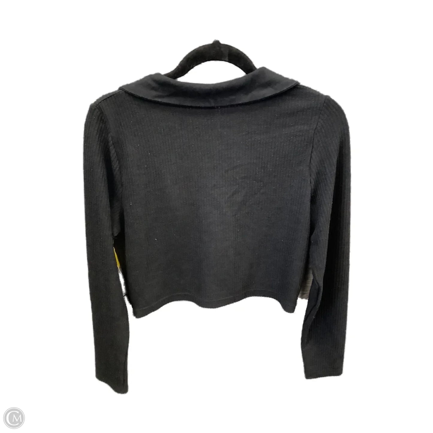 Top Long Sleeve By Divided In Black, Size: L