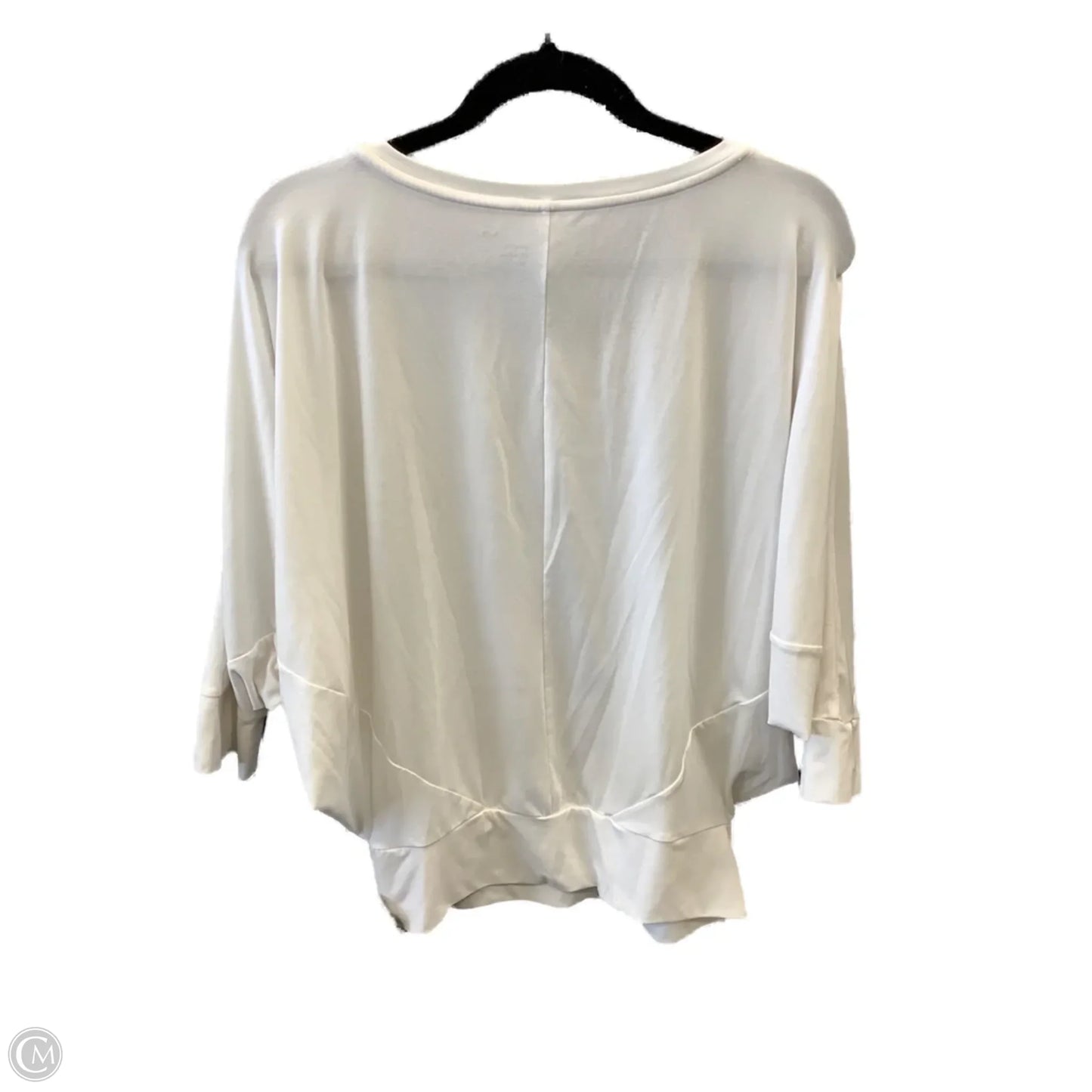 Athletic Top Short Sleeve By Gapfit In White, Size: M