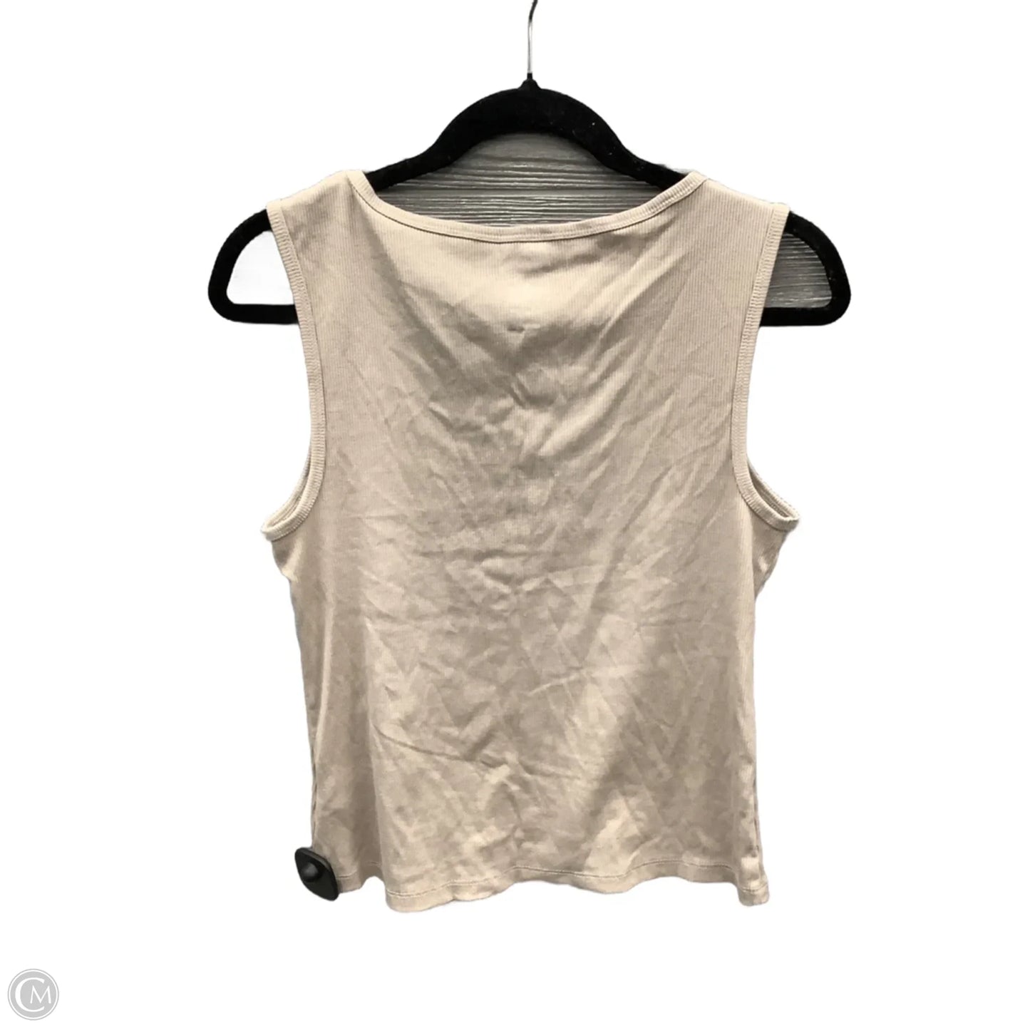 Top Sleeveless Basic By A New Day In Brown, Size: M