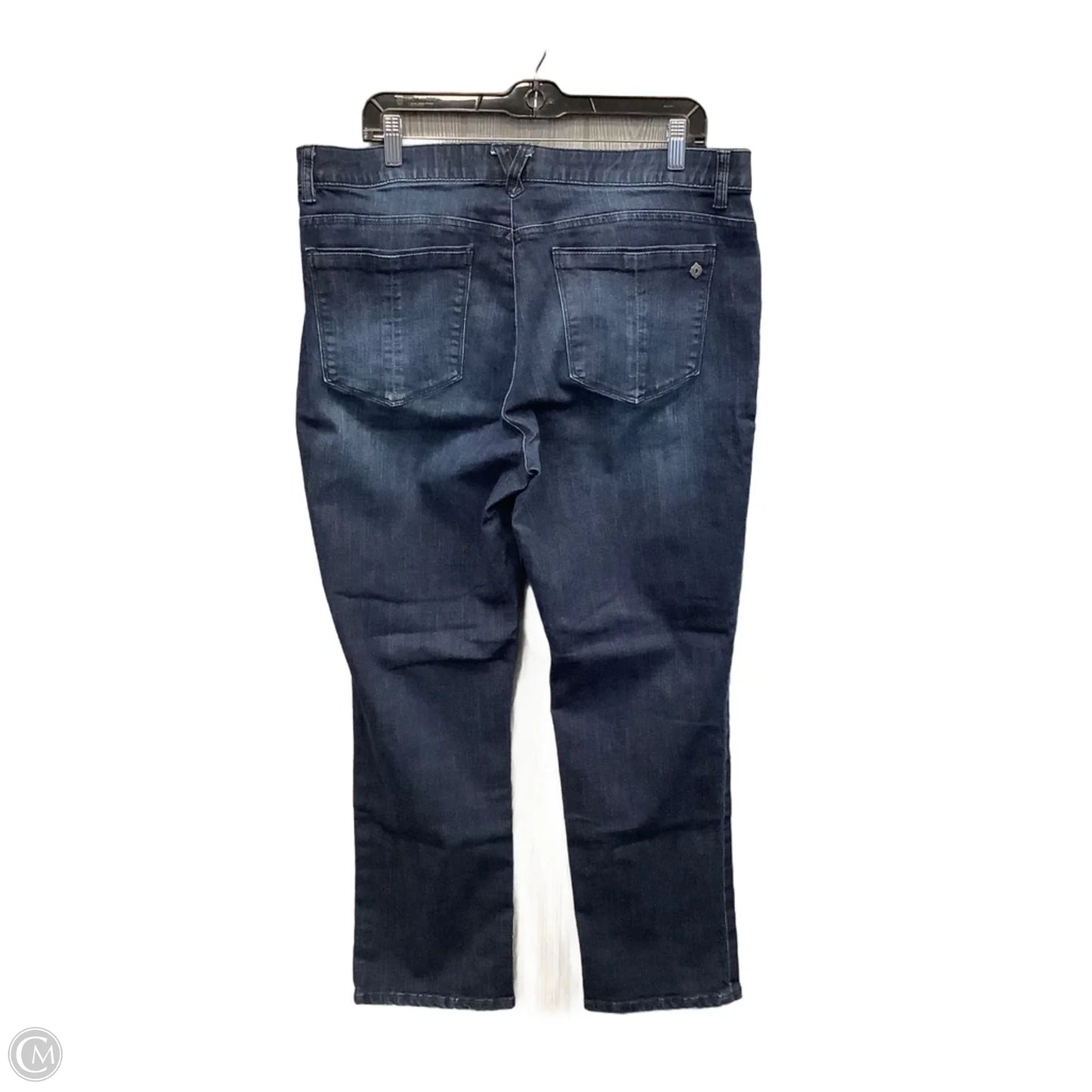 Jeans Straight By Democracy In Blue Denim, Size: 16
