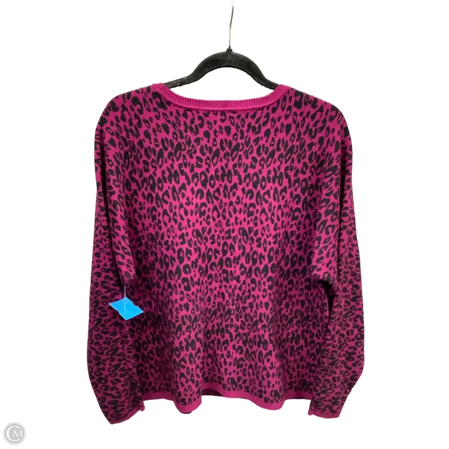 Sweater By Apt 9 In Purple, Size: Xl