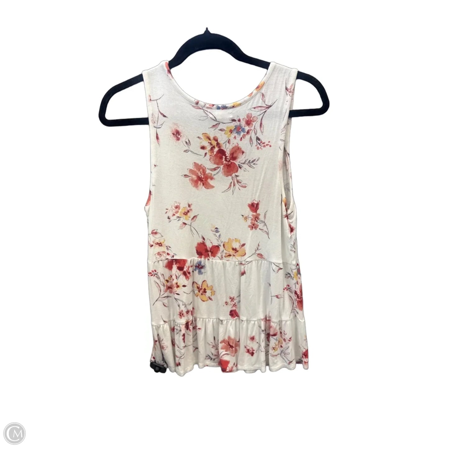 Top Sleeveless By Maurices In White, Size: S