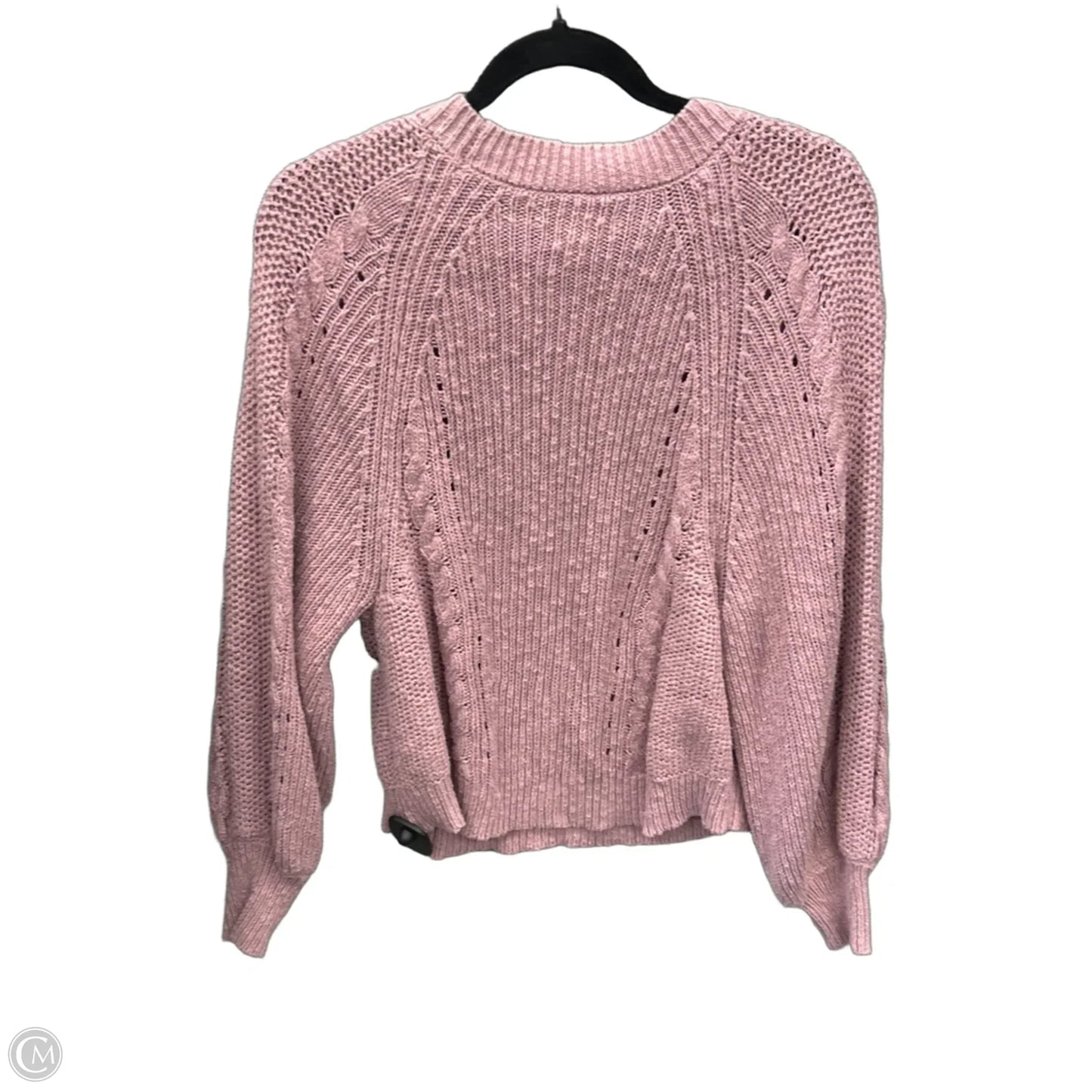 Sweater By American Eagle In Pink, Size: L