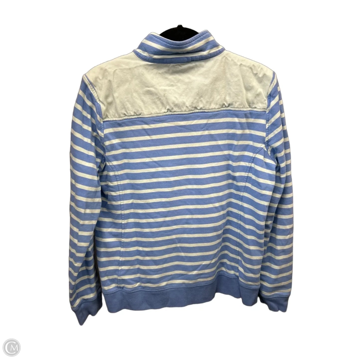 Sweatshirt Collar By Vineyard Vines In Blue, Size: M
