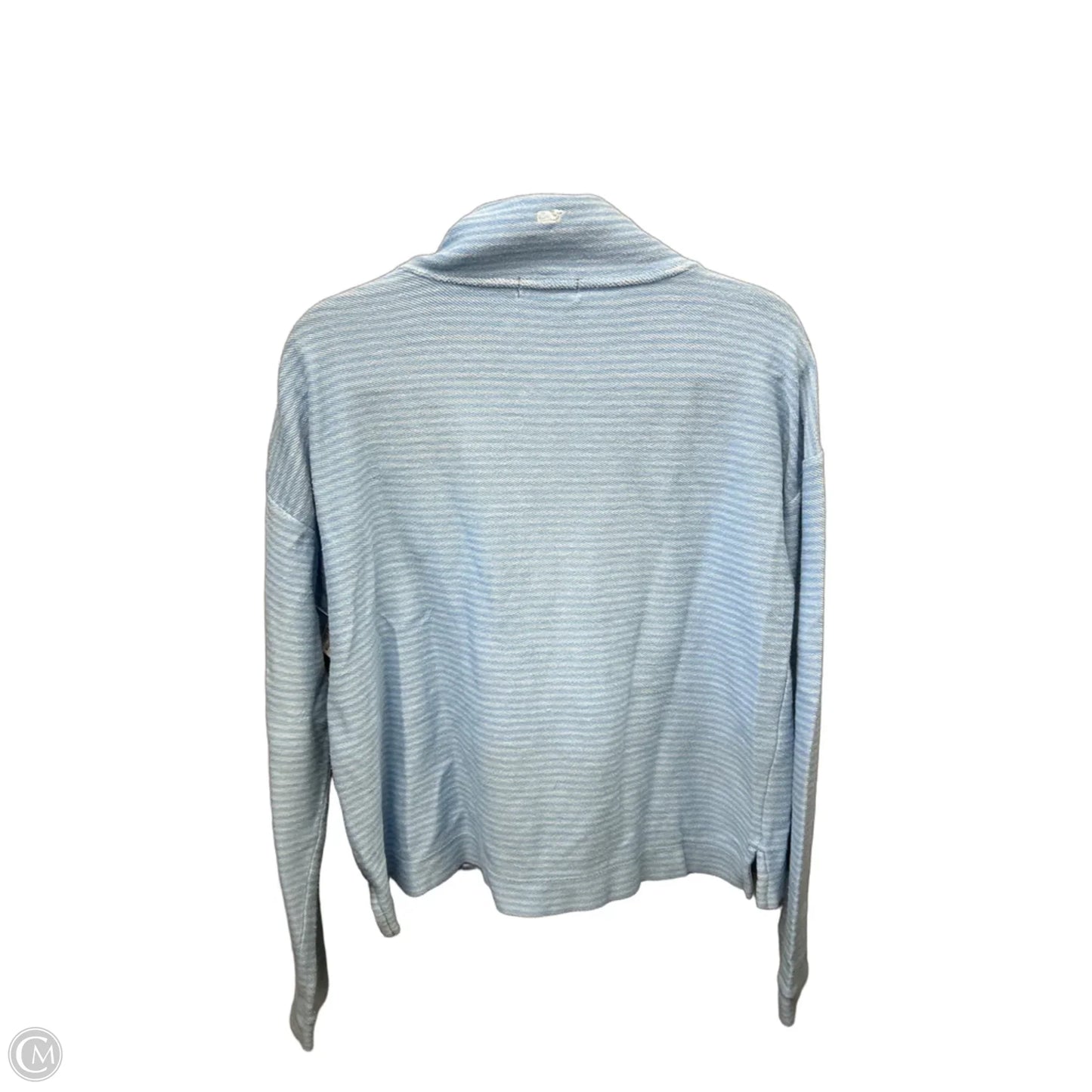 Sweatshirt Collar By Vineyard Vines In Blue, Size: S