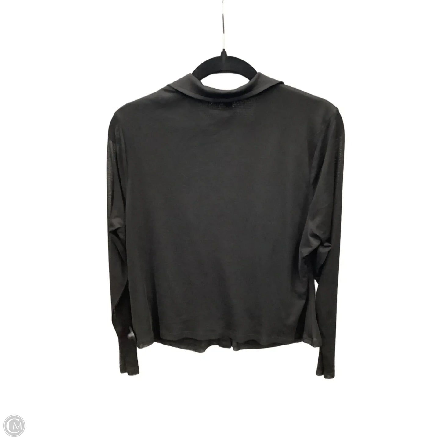 Top Long Sleeve By Bar Iii In Black, Size: 1x