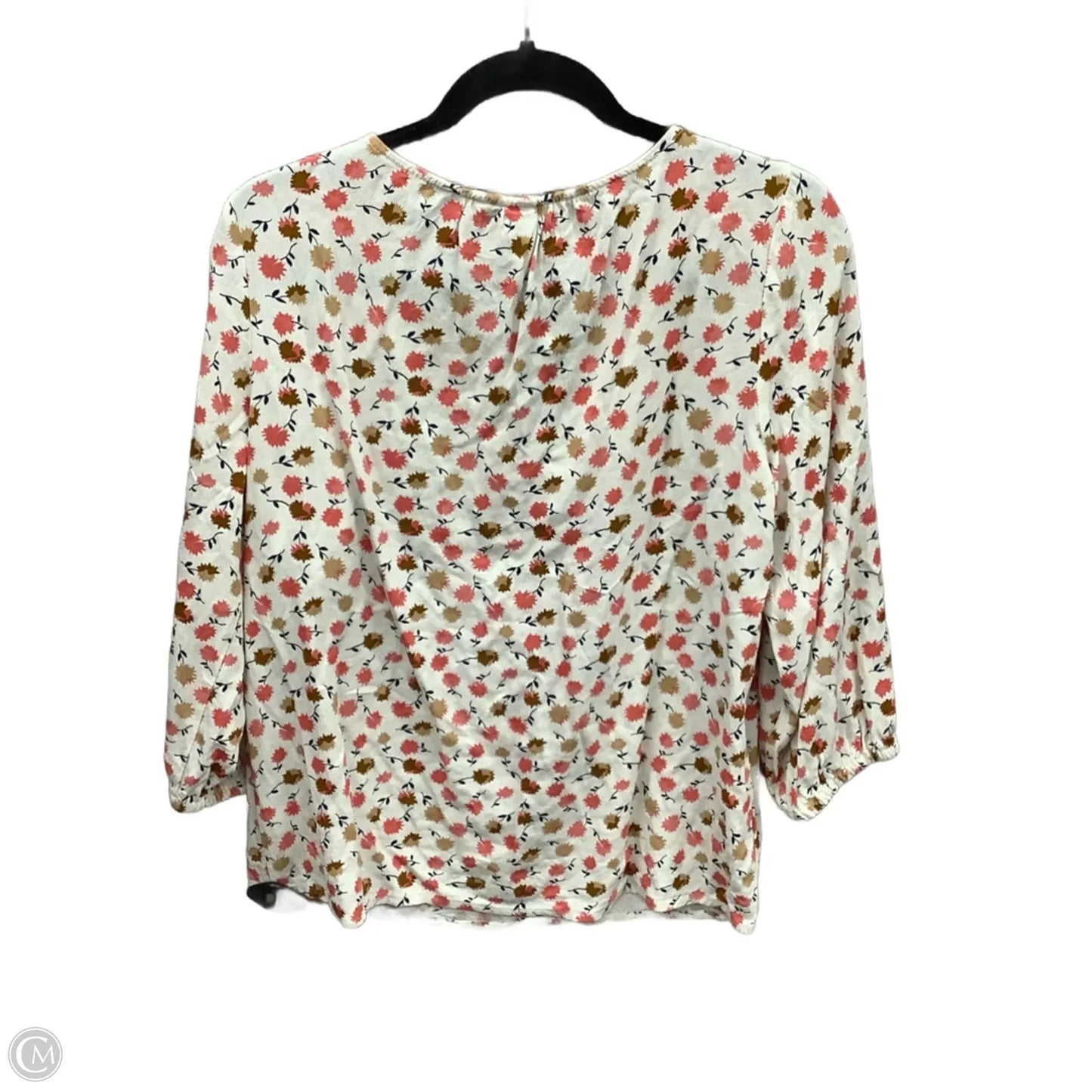 Top Long Sleeve By St Johns Bay In White, Size: M