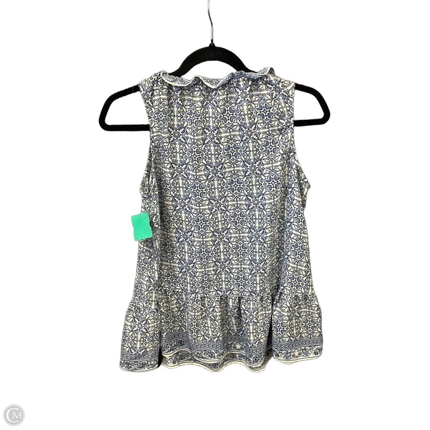 Top Sleeveless By Max Studio In Floral Print, Size: S