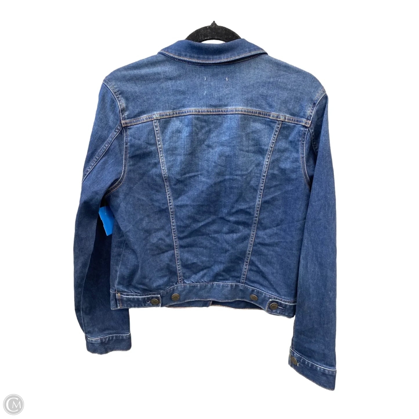 Jacket Denim By St Johns Bay In Blue Denim, Size: S