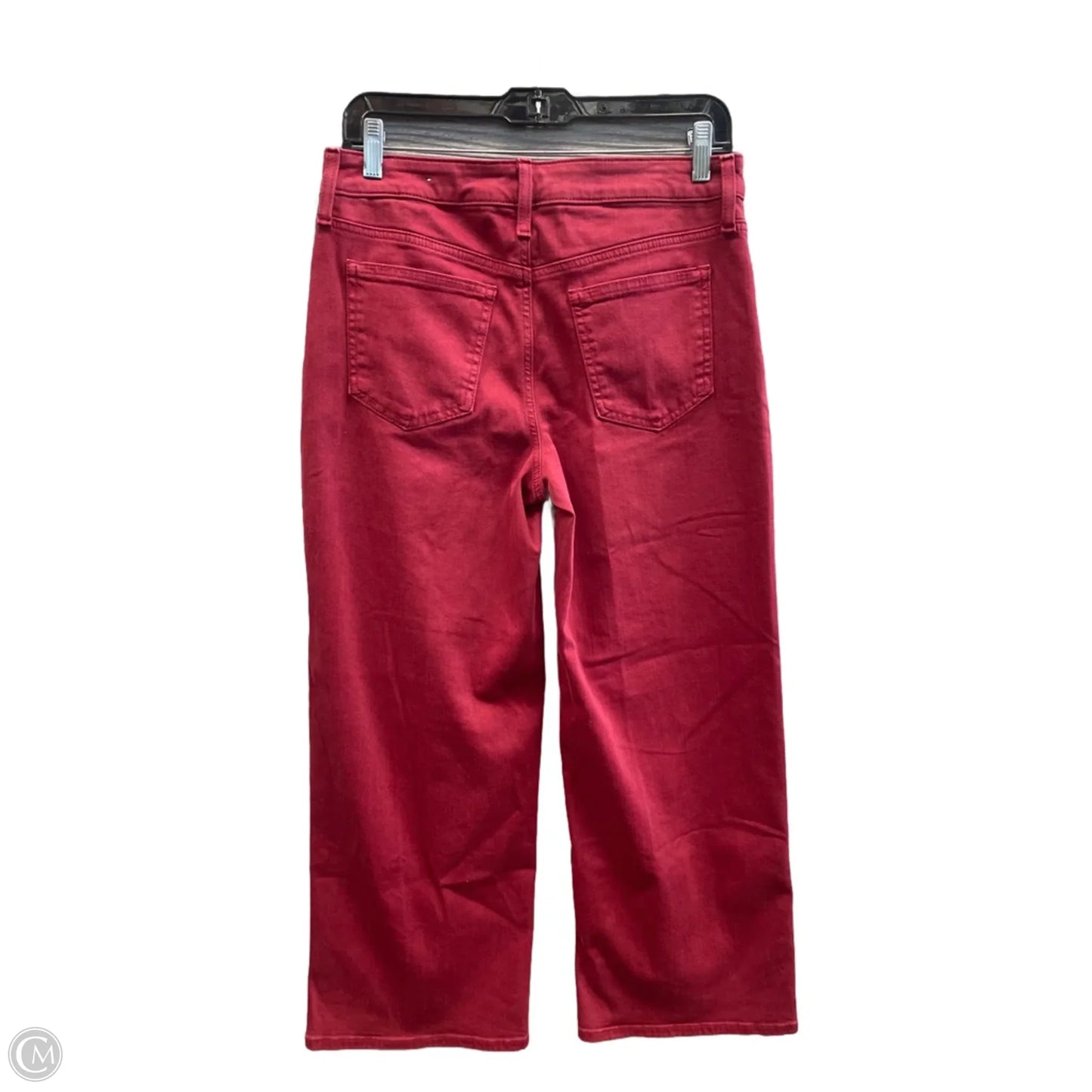 Jeans Wide Leg By Chicos In Red, Size: 4