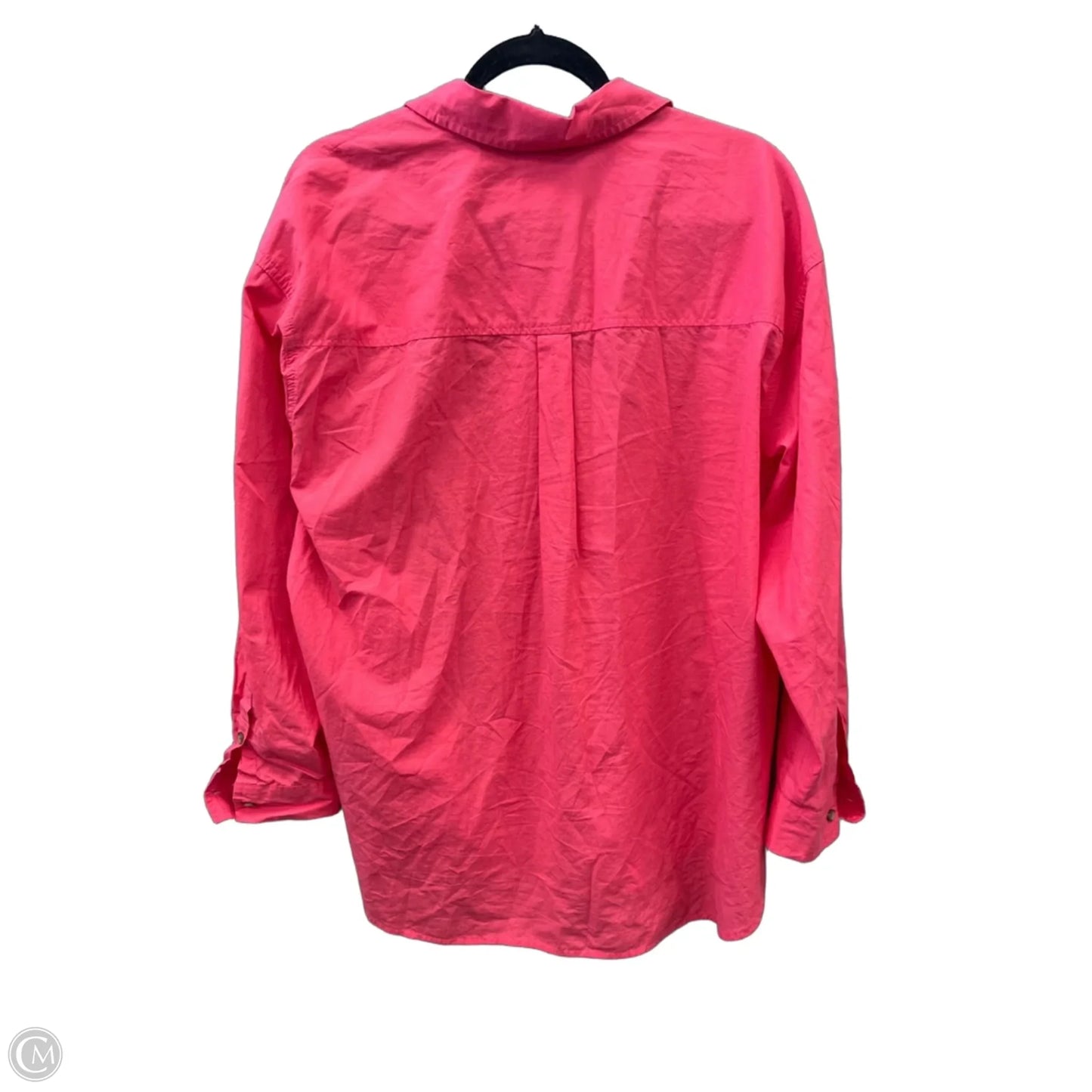 Top Long Sleeve By Universal Thread In Pink, Size: Xl