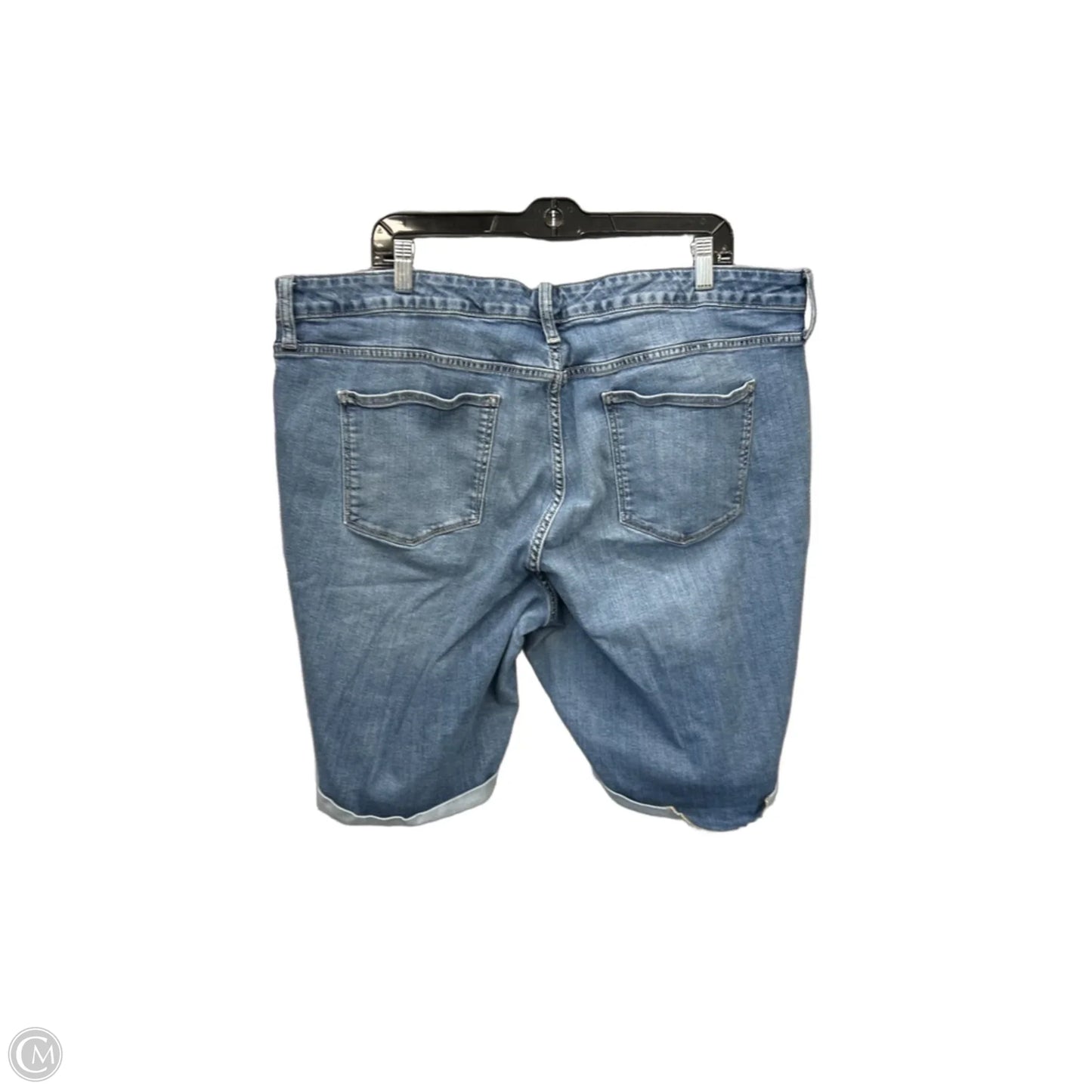 Shorts By St Johns Bay In Blue Denim, Size: 22