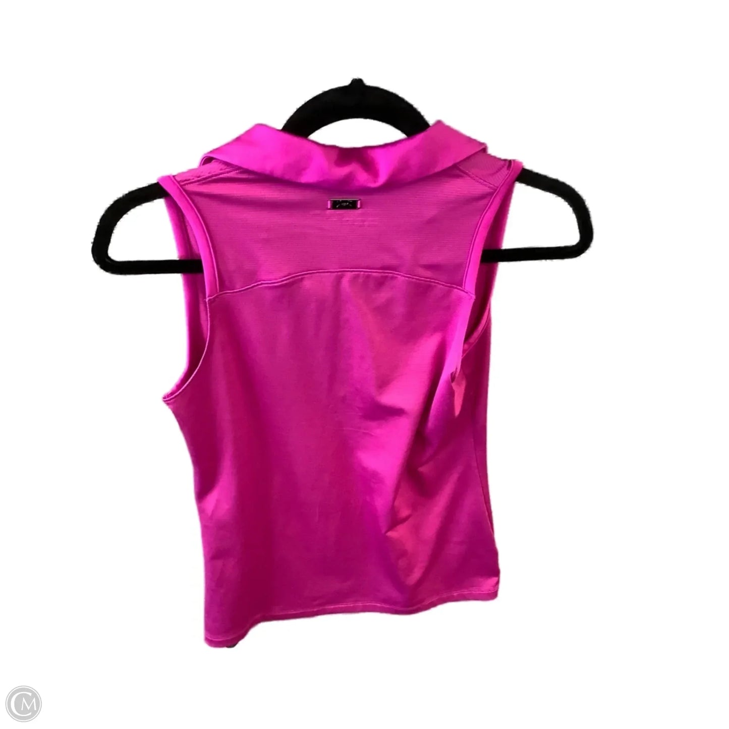 Athletic Top Short Sleeve By Under Armour In Pink, Size: Xs