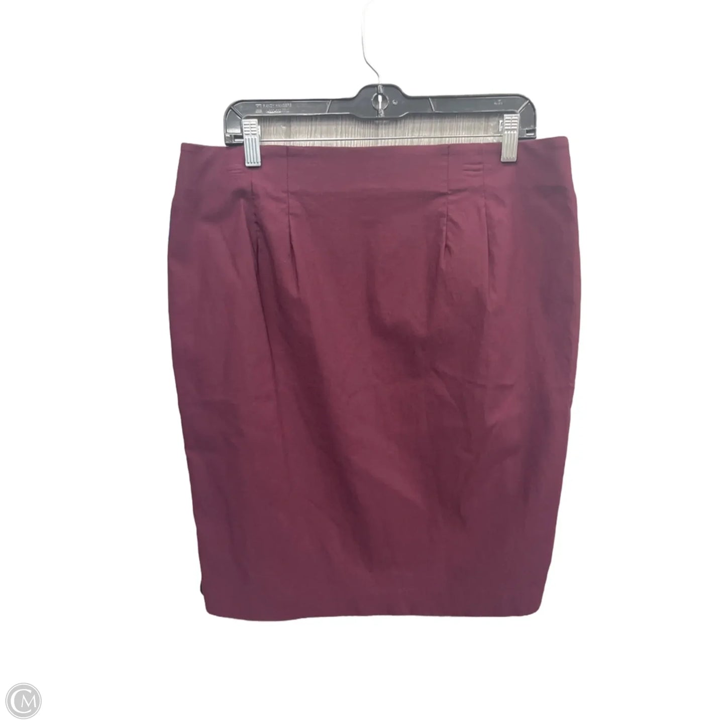 Skirt Midi By Elle In Purple, Size: 12