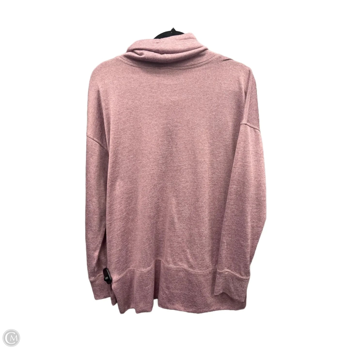 Athletic Top Long Sleeve Crewneck By Old Navy In Pink, Size: L