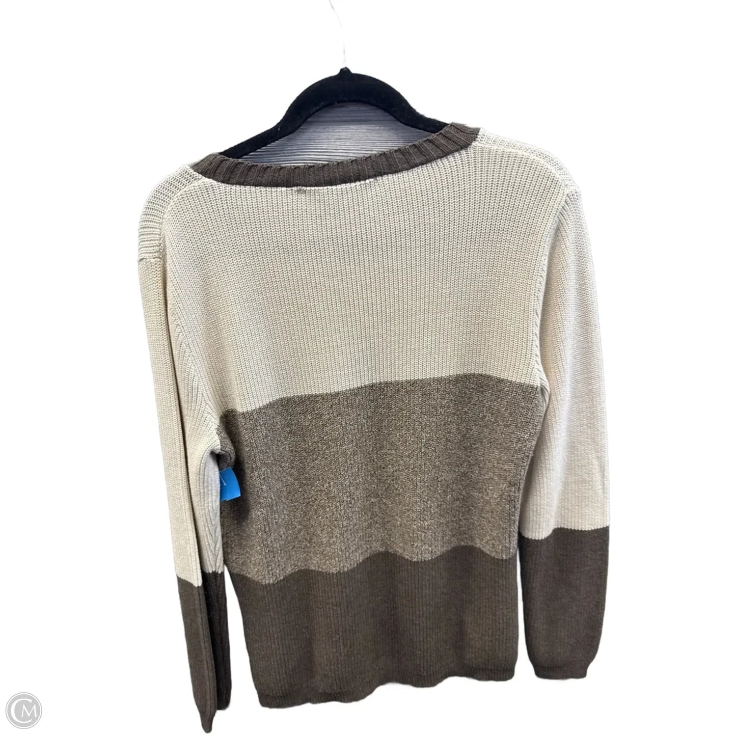 Sweater By Clothes Mentor In Tan, Size: M