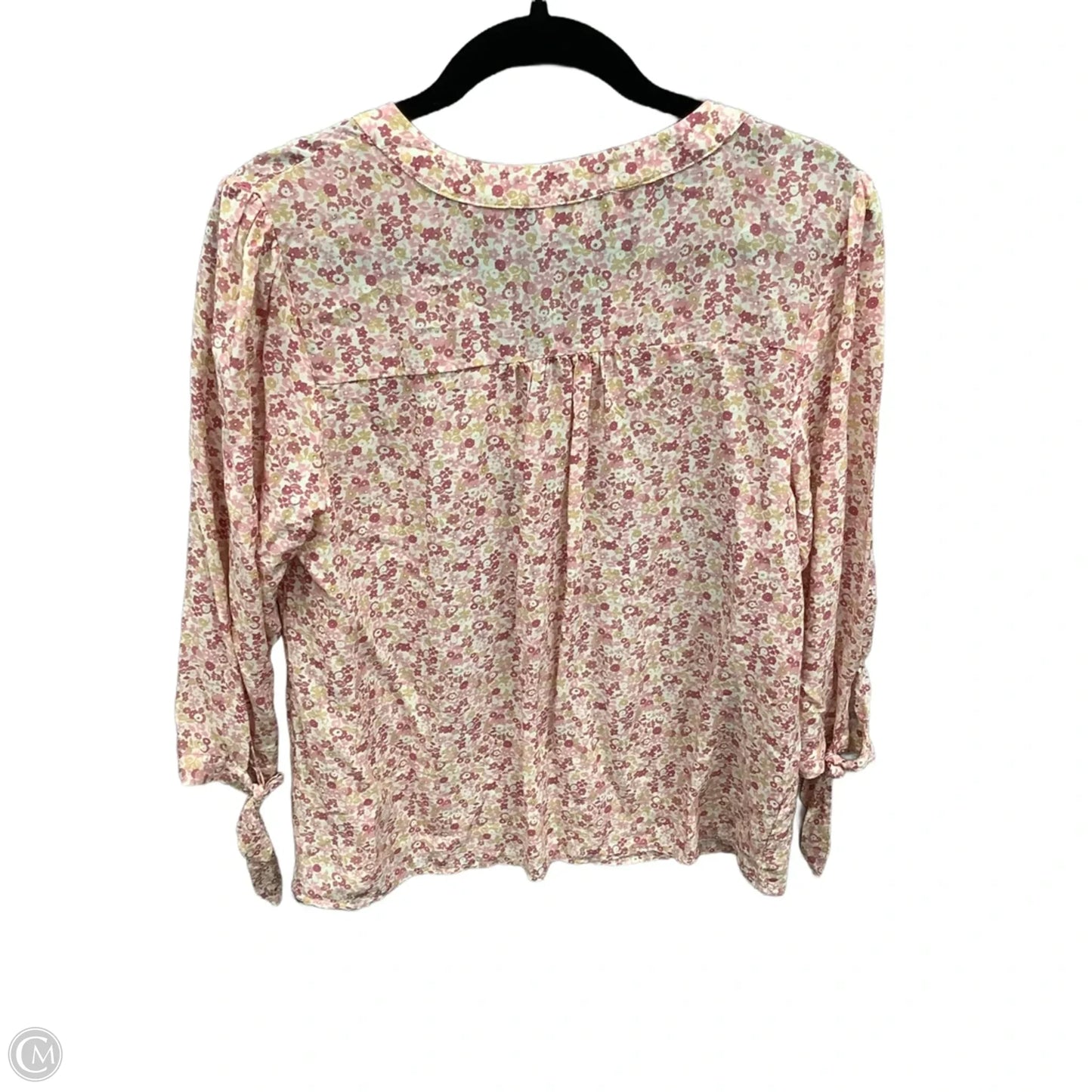 Top Long Sleeve By Cynthia Rowley In Pink, Size: M
