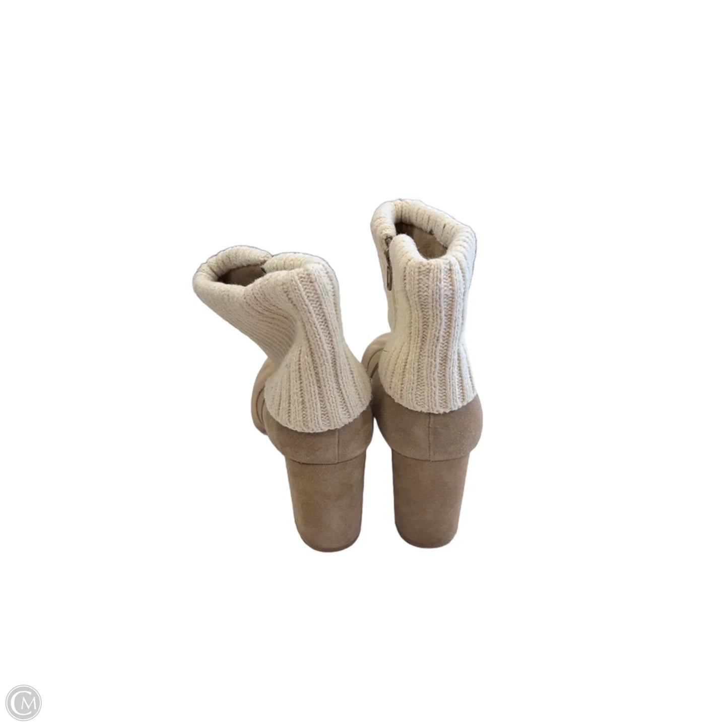 Boots Ankle Heels By Torrid In Brown, Size: 11