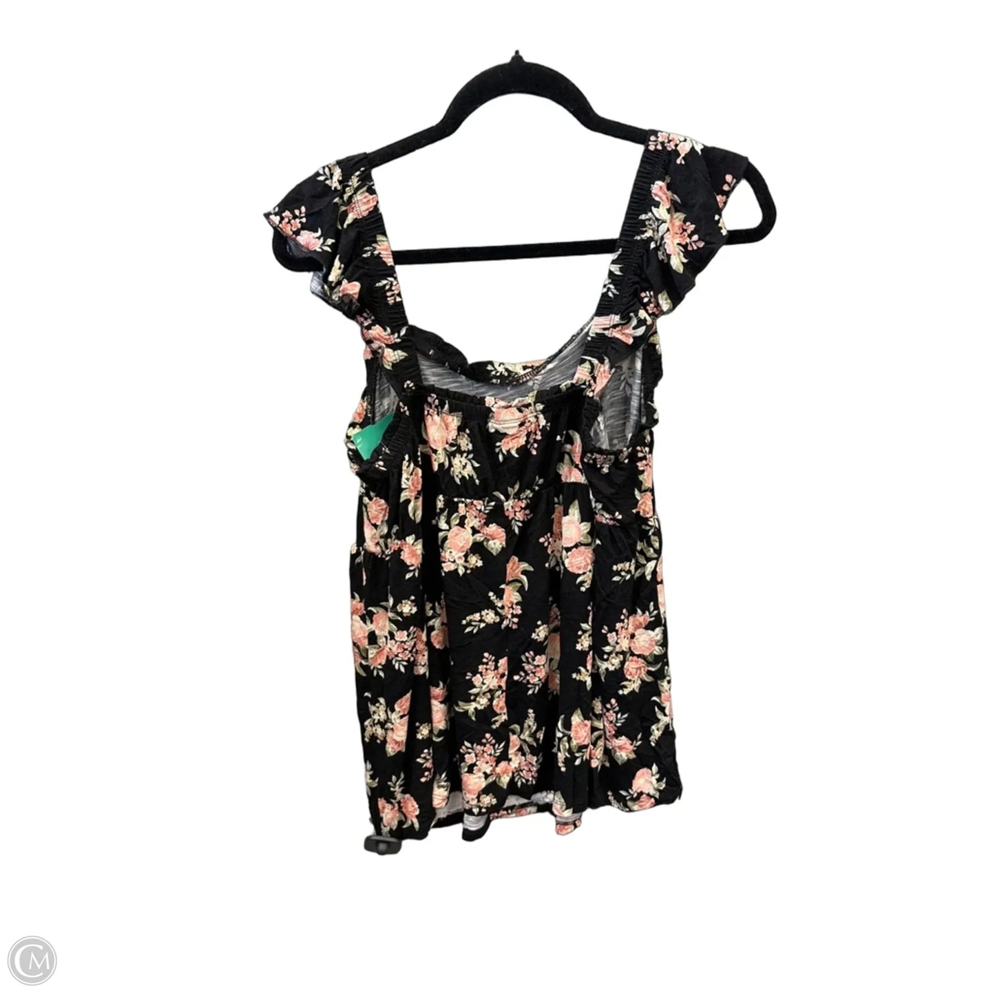 Top Sleeveless By Torrid In Floral Print, Size: L
