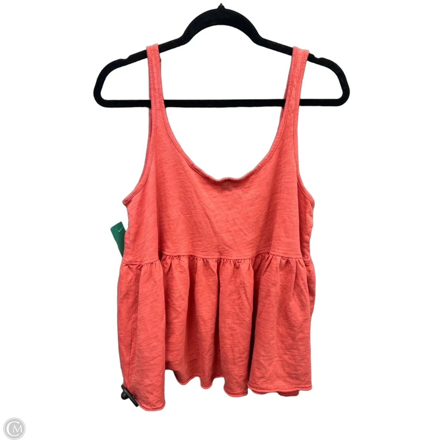 Top Sleeveless By Shein In Orange, Size: Xs