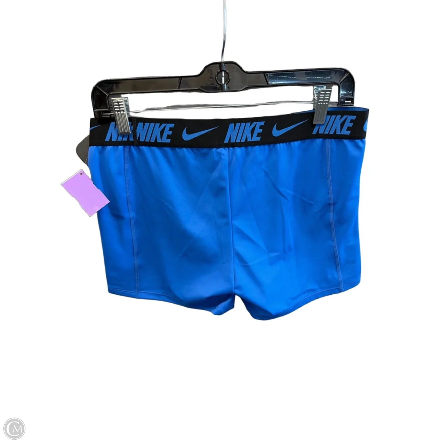 Athletic Shorts By Nike In Blue, Size: L