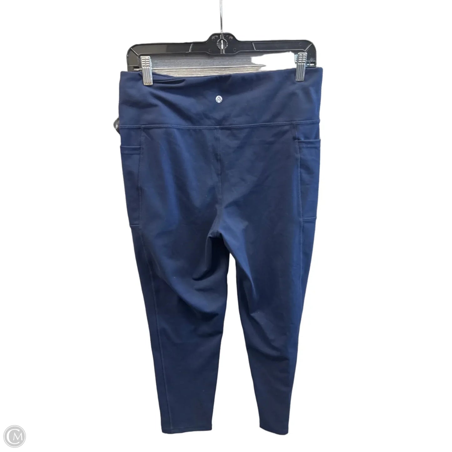 Athletic Leggings By Clothes Mentor In Blue, Size: L