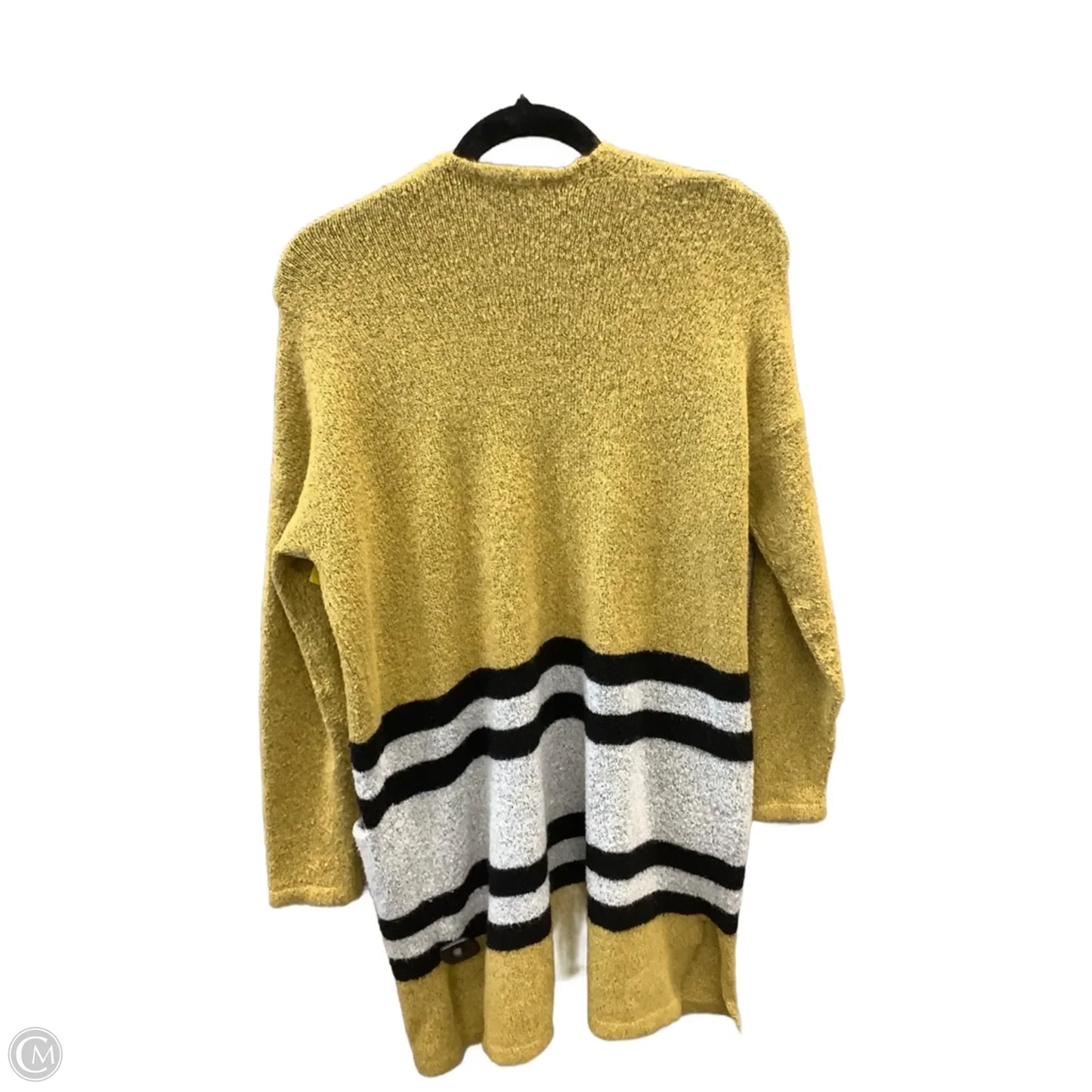 Sweater Cardigan By Staccato In Yellow, Size: S