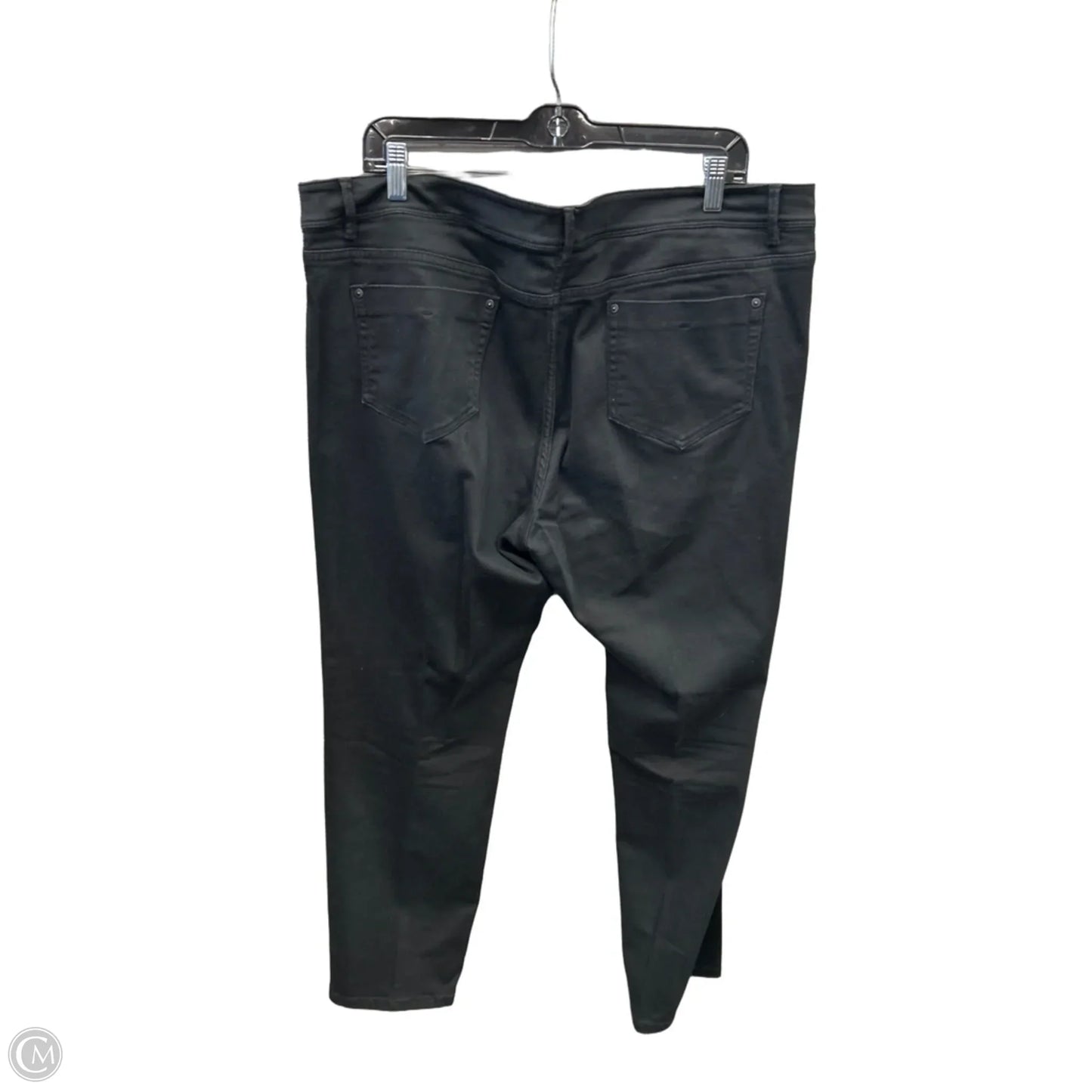 Jeans Skinny By J. Jill In Black Denim, Size: 18