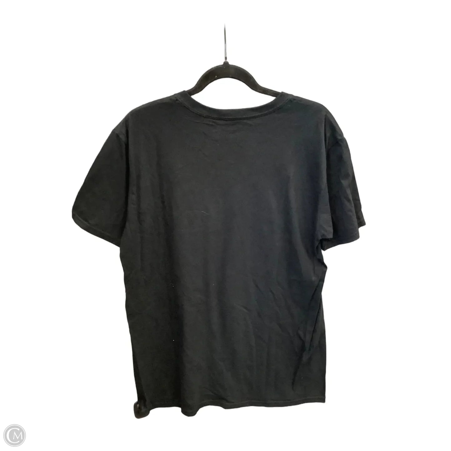 Top Short Sleeve By Disney In Black, Size: L
