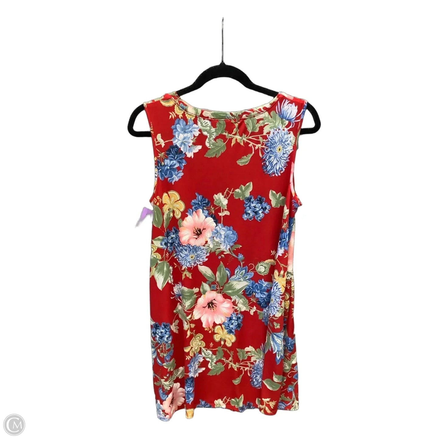 Dress Casual Short By Apt 9 In Red, Size: M