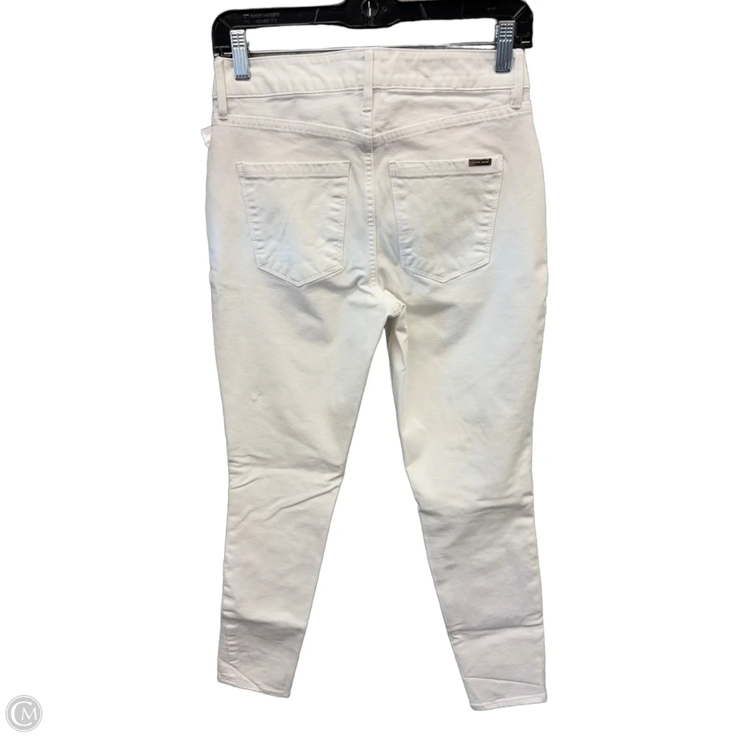 Jeans Skinny By White House Black Market In White Denim, Size: 2