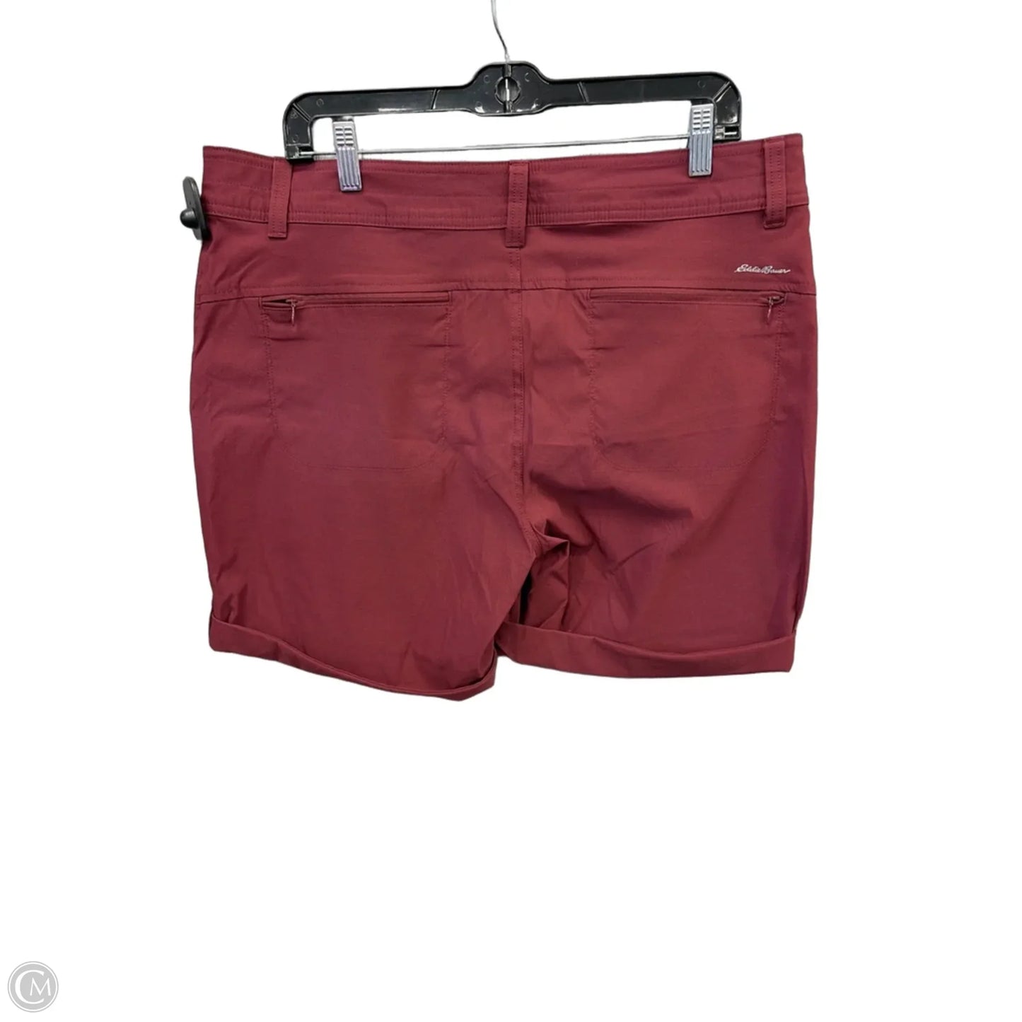 Shorts By Eddie Bauer In Red, Size: 16