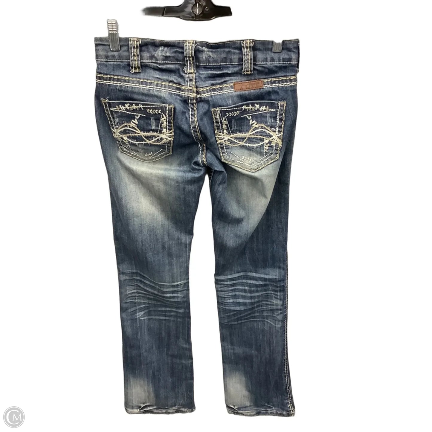 Jeans Boot Cut By Cmb In Blue Denim, Size: 0