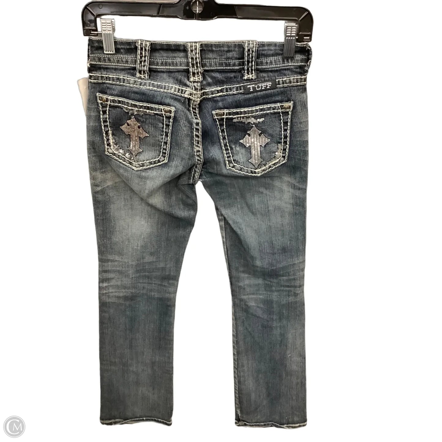 Jeans Boot Cut By Cmb In Blue Denim, Size: 0