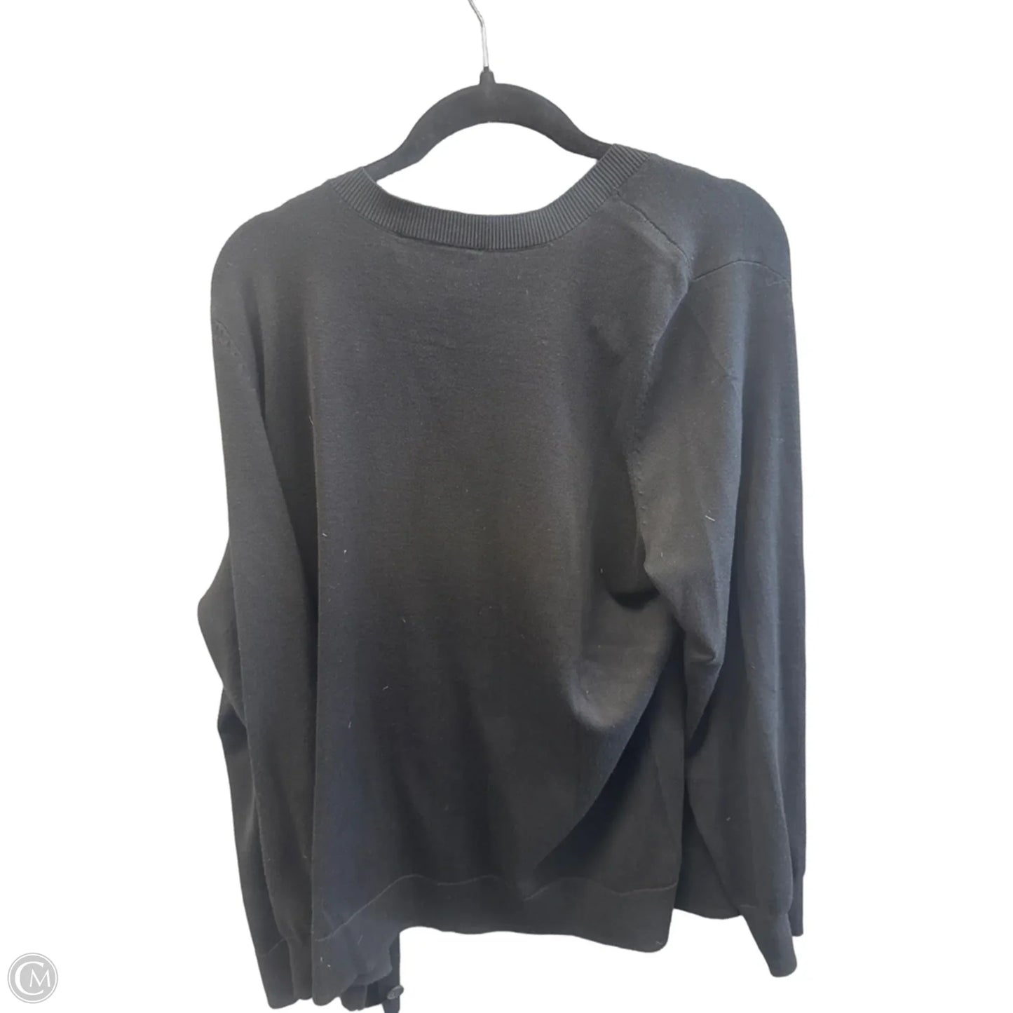 Cardigan By Lane Bryant In Black, Size: Xl