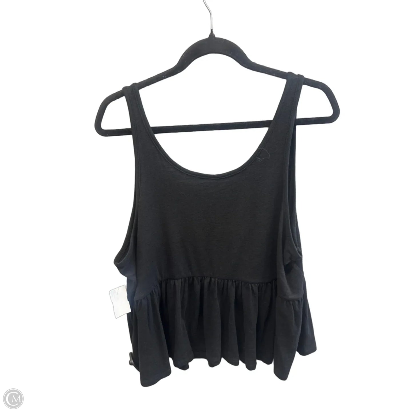 Top Sleeveless By Torrid In Black, Size: 1x