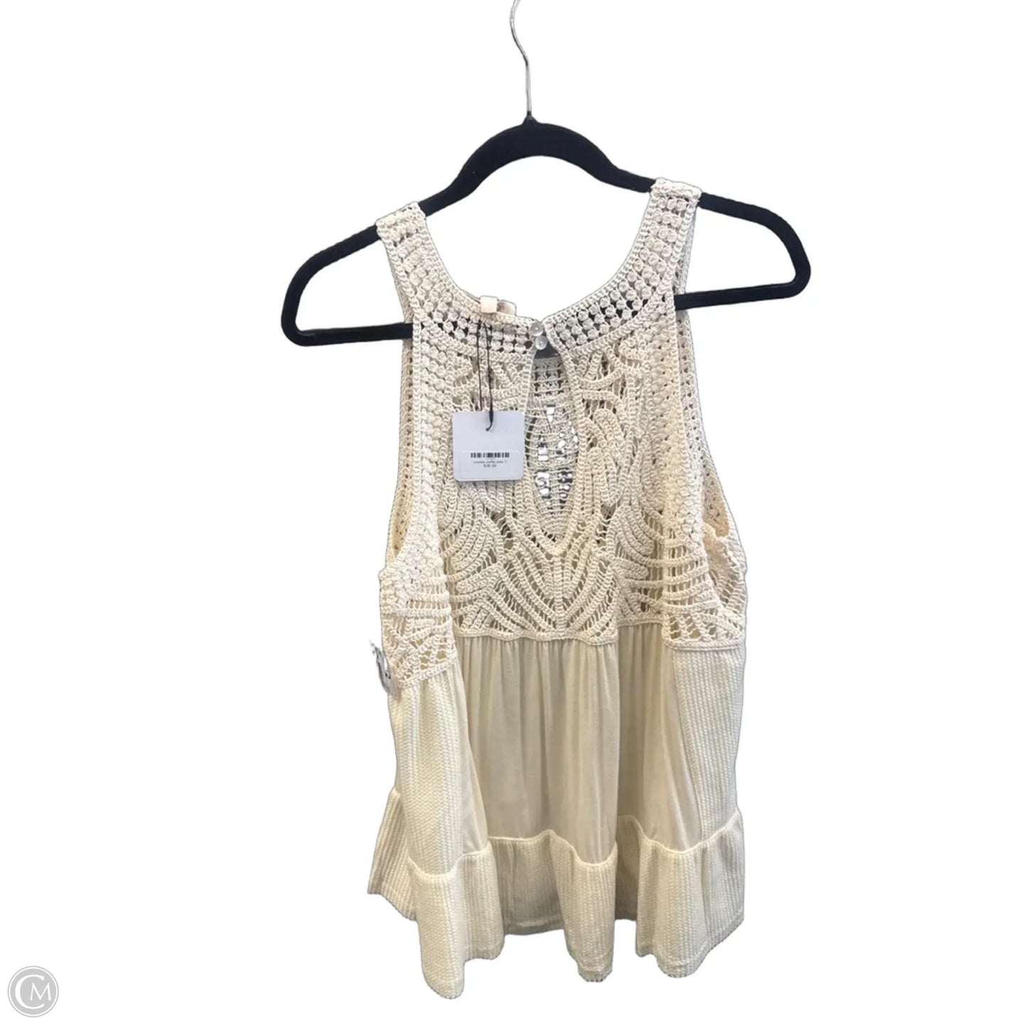 Tunic Sleeveless By Listicle In Cream, Size: L