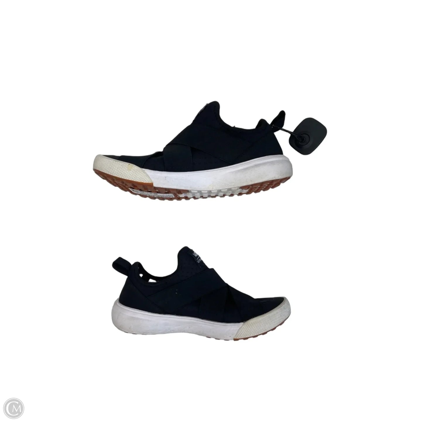 Shoes Athletic By Vans In Black, Size: 7.5